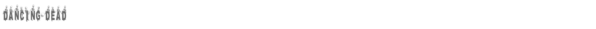 Dancing Dead dancingdead.ttf font preview