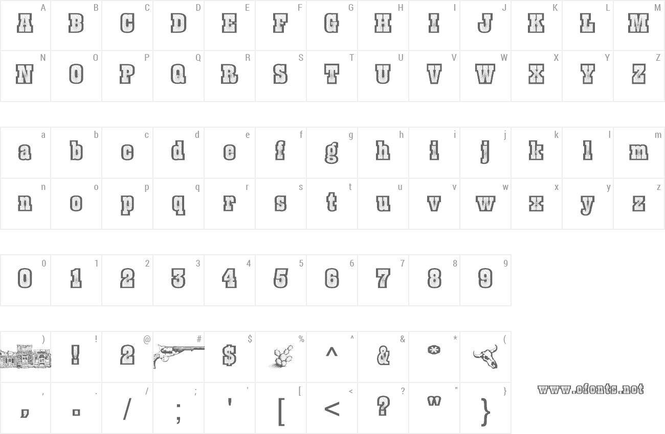 Font Burris preview