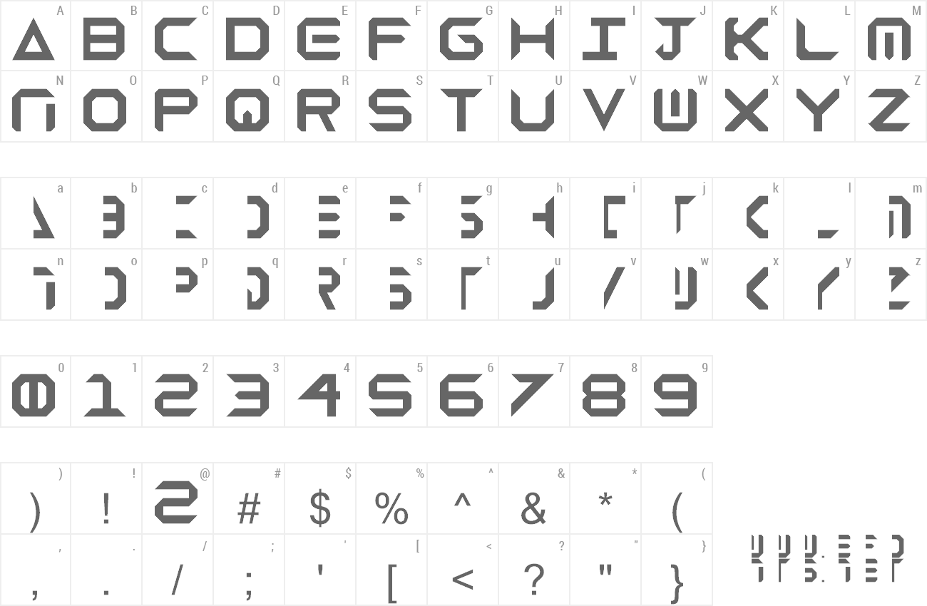 Font Fringe preview